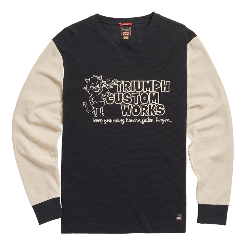 Triumph long hotsell sleeve t shirt